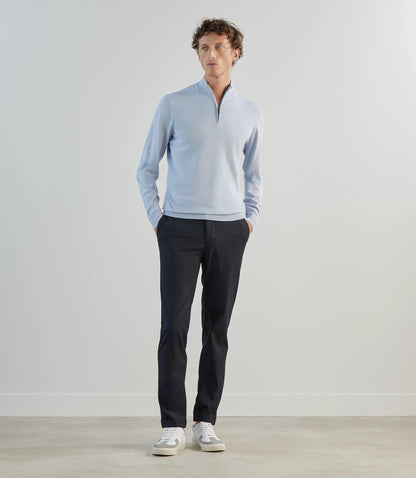 Pull homme IZAC demi-zip – Col montant
