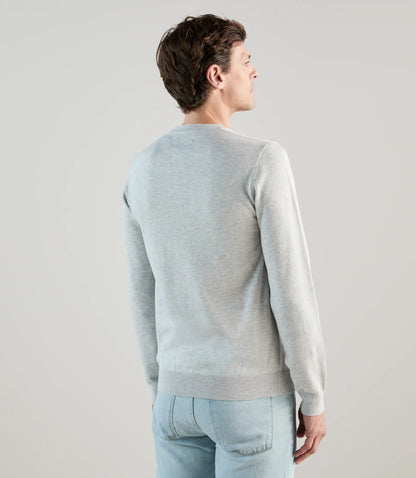 Pull avec poche bi-matière | IZAC