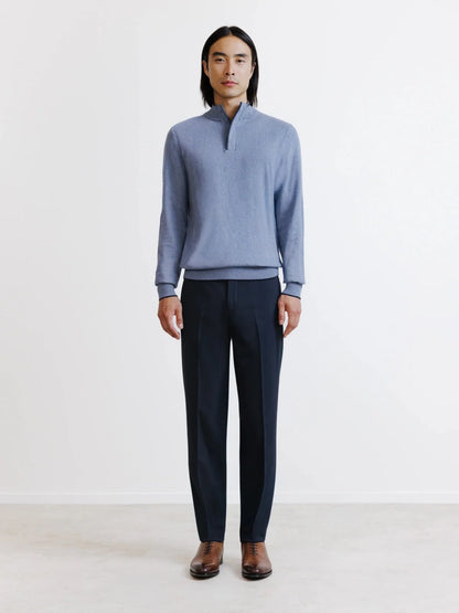 Pull col camionneur indigo IZAC