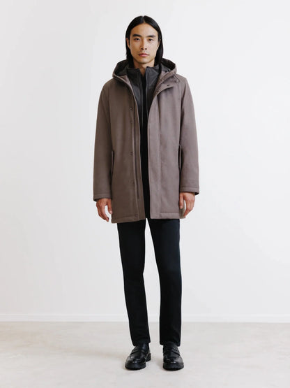 Parka city taupe Izac