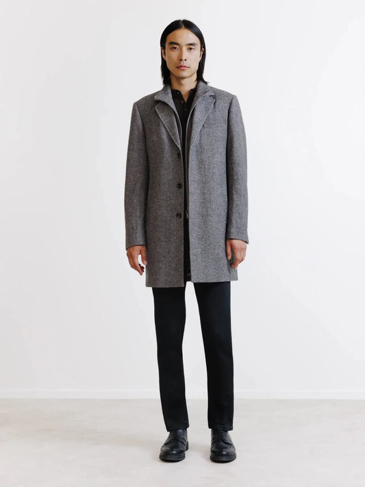 Manteau à parmenture amovible IZAC