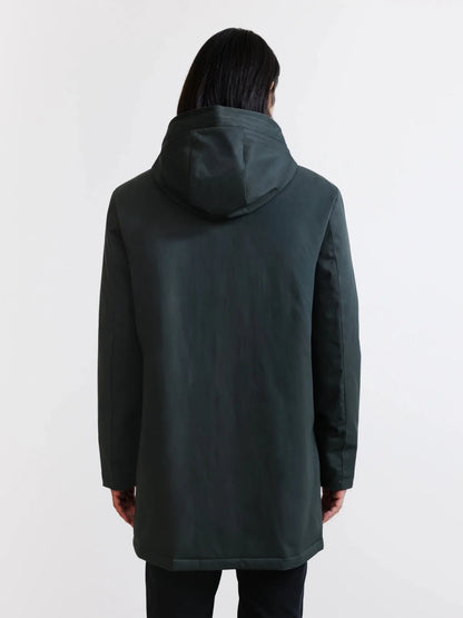 Parka à capuche kaki Izac
