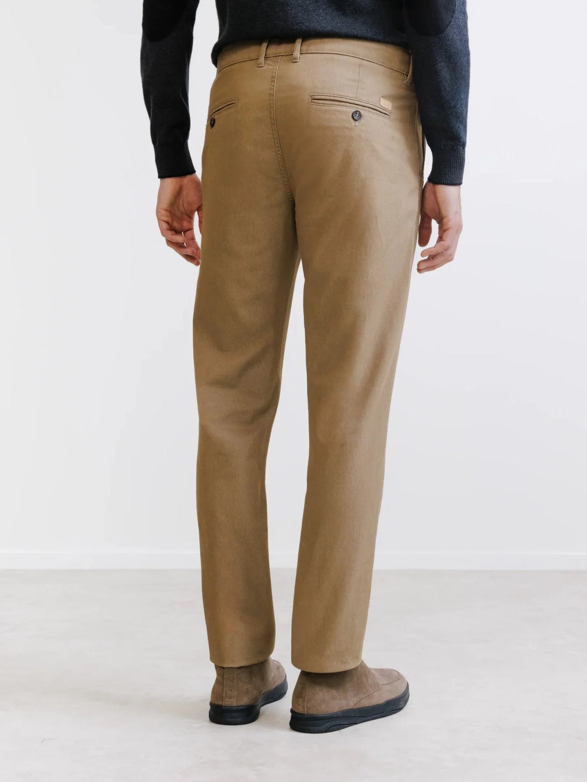 Pantalion casual taupe Izac