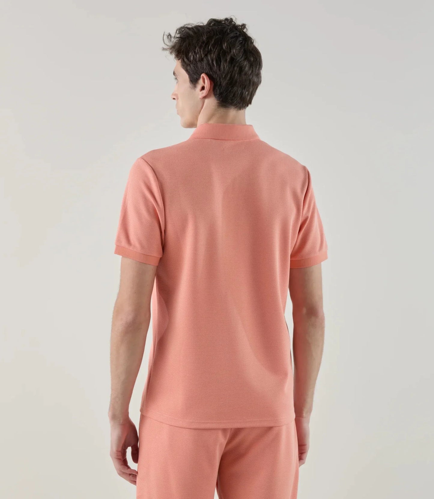 Polo homme  à col ouvert et manches courtes IZAC