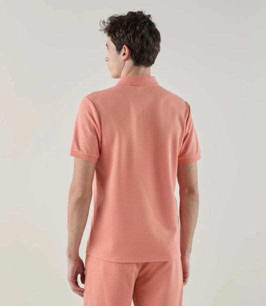 Polo homme  à col ouvert et manches courtes IZAC