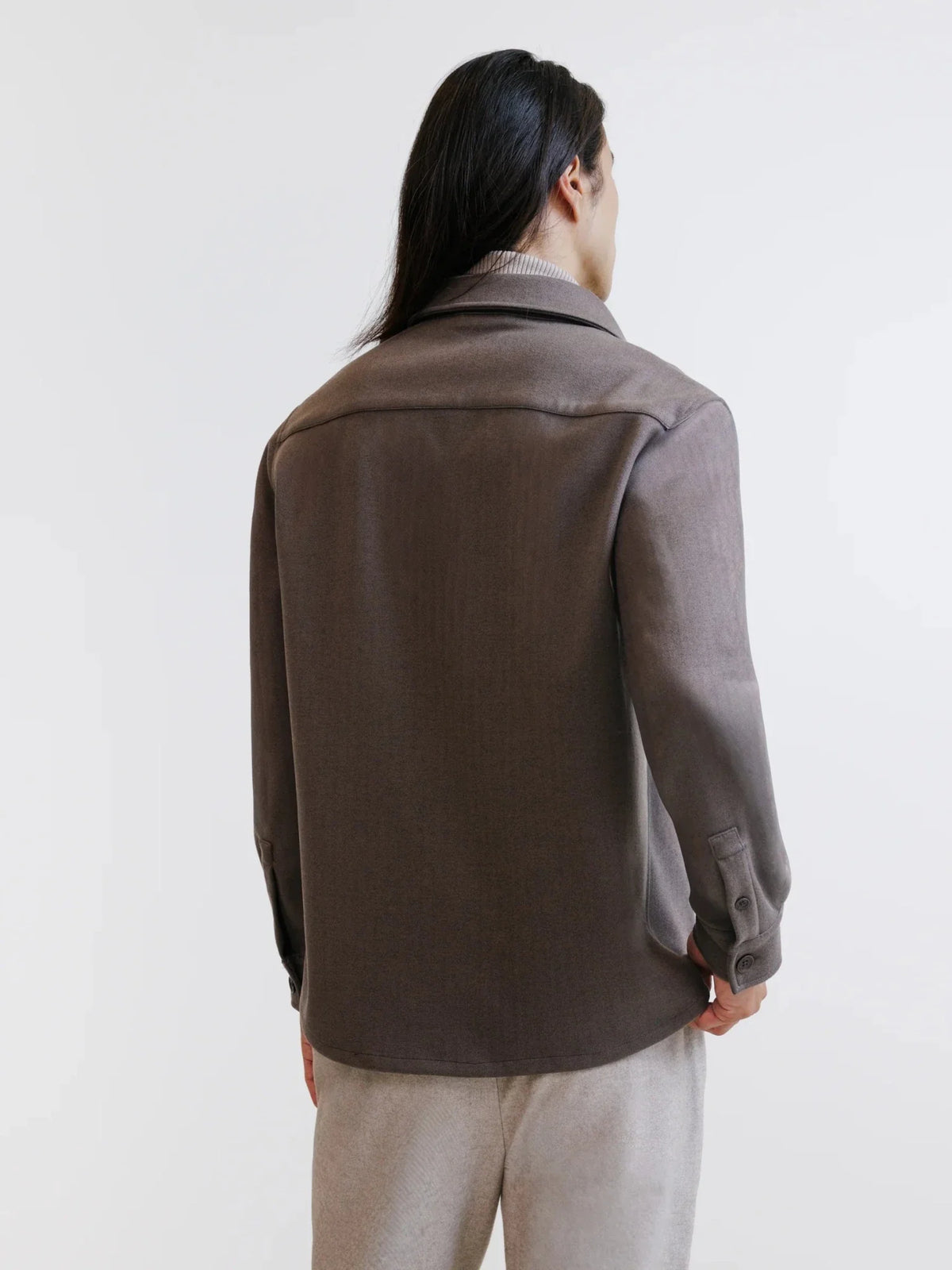 Surchemise taupe