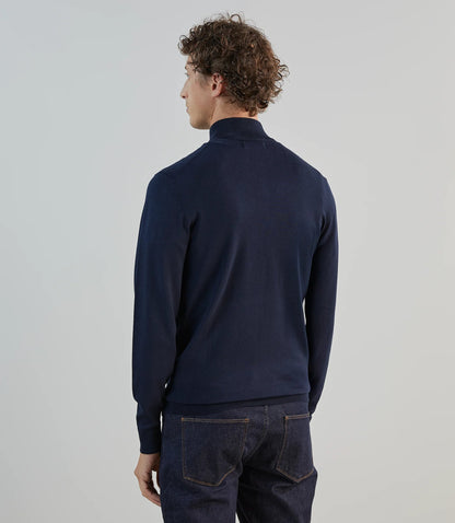Pull homme IZAC demi-zip – Col montant