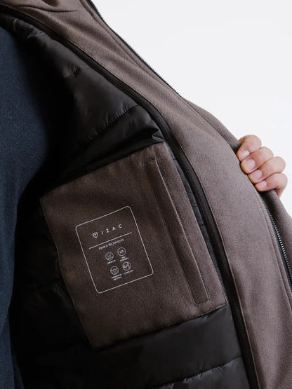 Parka city taupe Izac