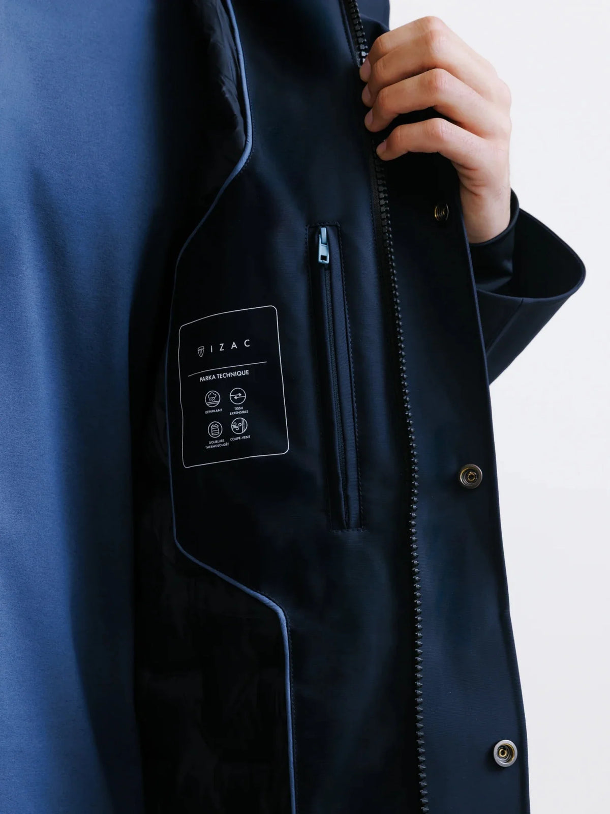 Parka marine IZAC