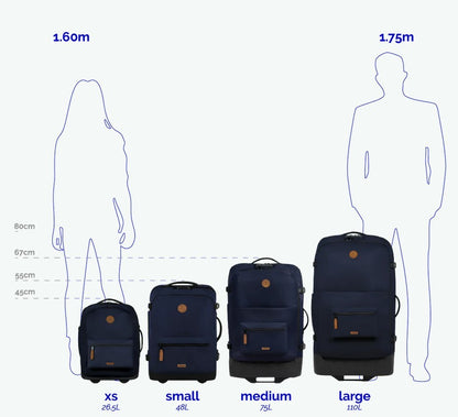 Valise souple medium Kaikoura CABAIA