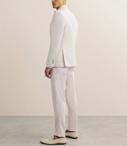 Costume  homme izac 3 pièces ajusté rose   | exclu magasin