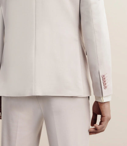 Costume  homme izac 3 pièces ajusté rose   | exclu magasin