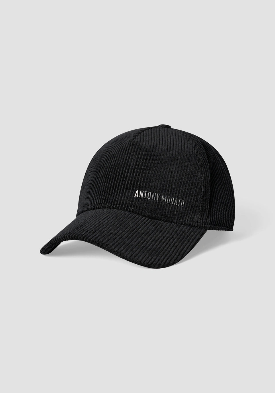 Casquette en velours noir Antony Morato