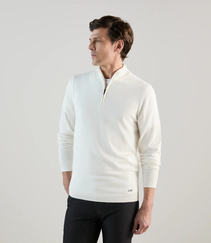 Pull homme IZAC demi-zip – Col montant
