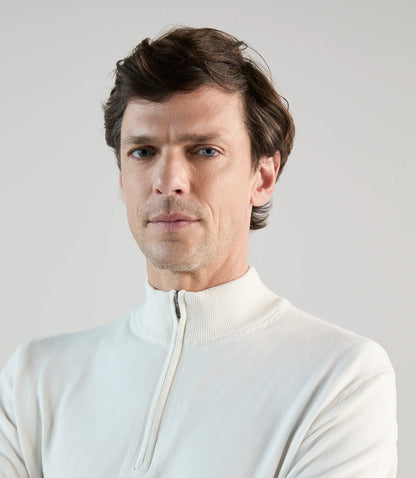 Pull homme IZAC demi-zip – Col montant