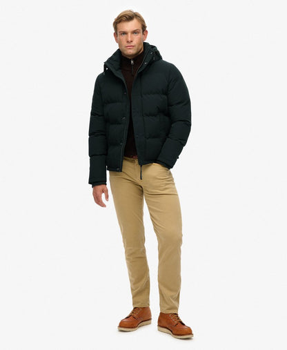 Veste homme Puffer Courte à Capuche Superdry Everest