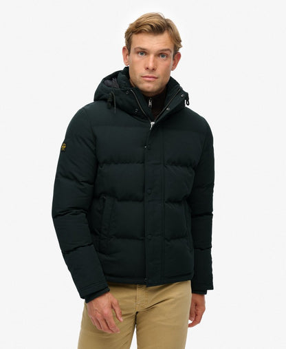 Veste homme Puffer Courte à Capuche Superdry Everest