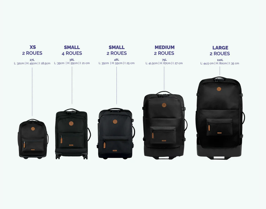 Valise souple 2 roues XS Berlin (Copie)