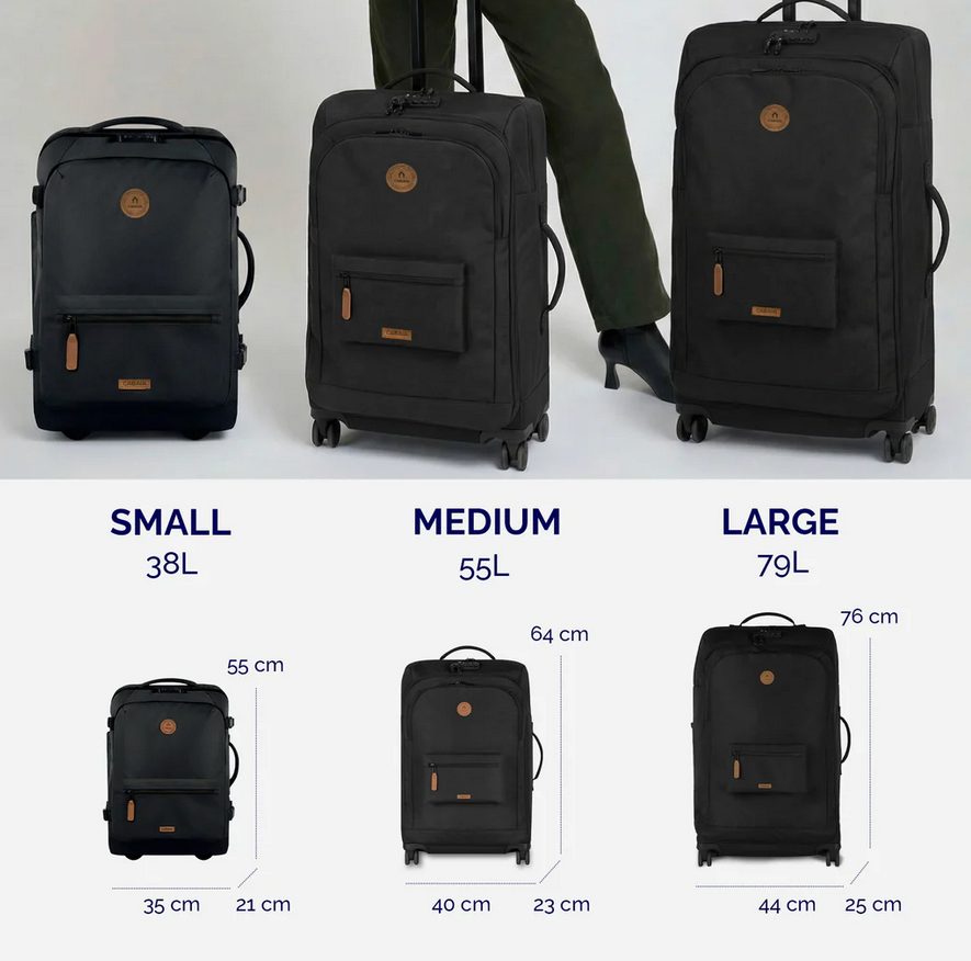 Valise souple 4 roues Small Cagliari