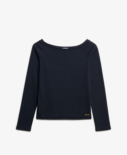 T-shiert femme Top Bardot en Coton Bio