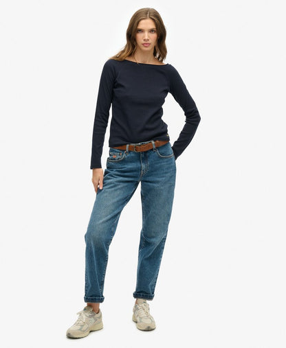 T-shiert femme Top Bardot en Coton Bio