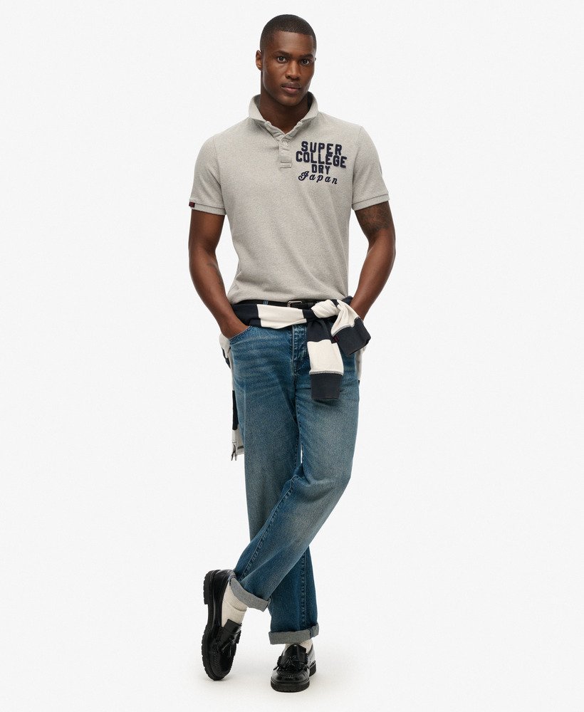 Polo homme piqué