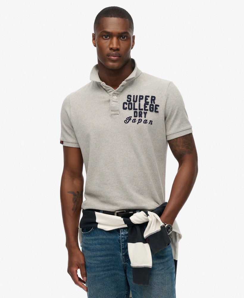 Polo homme piqué