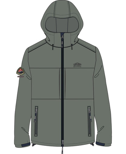 Veste homme Softshell Trekker à capuche