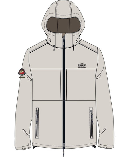 Veste homme Softshell Trekker à capuche