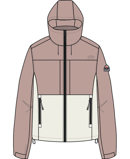 Veste FEMME Trekker Coupe-vents à Capuche