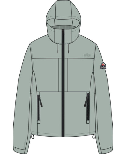 Veste femme de trekker classique à capuche