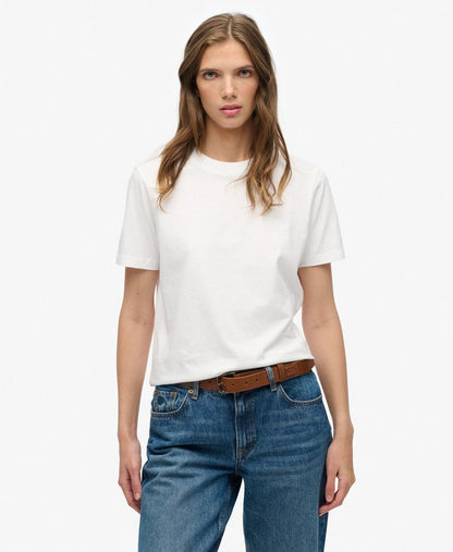 T-shirt Femme brodé en coton