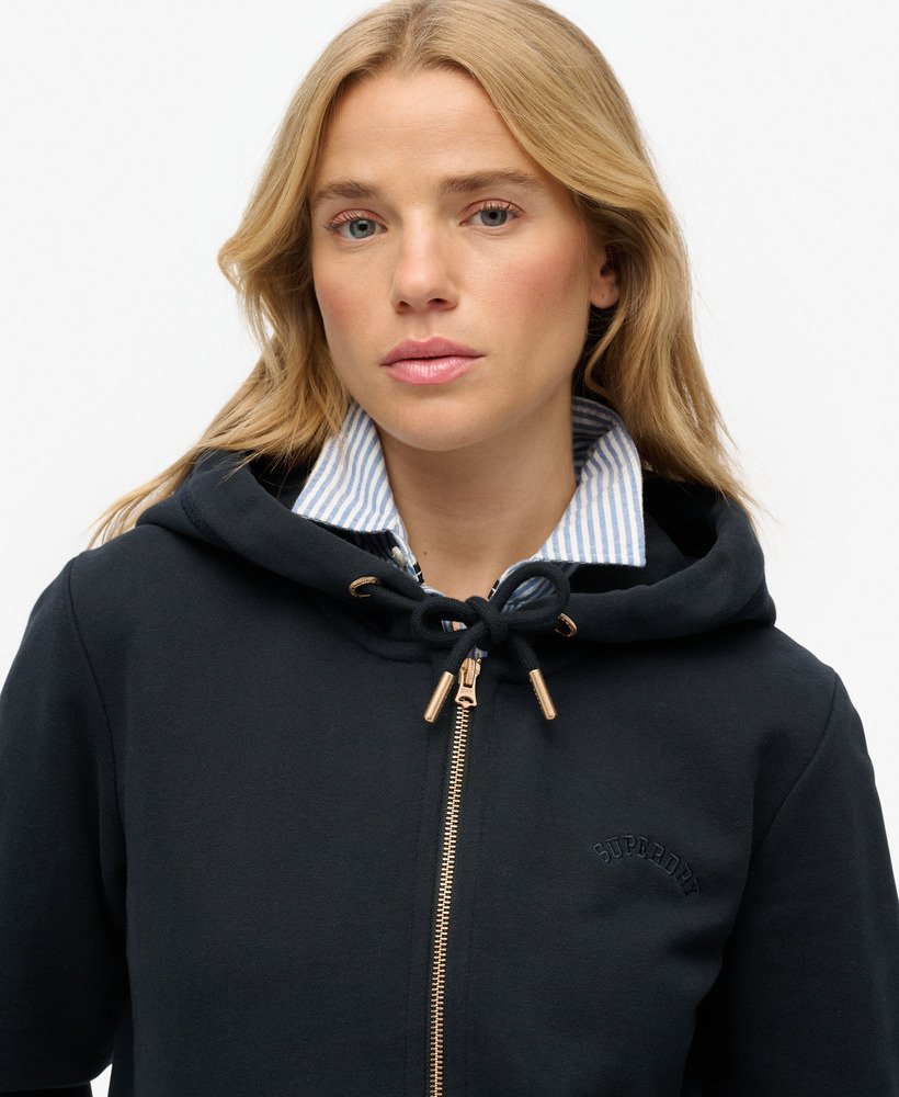 Sweat femme à capuche ZIP