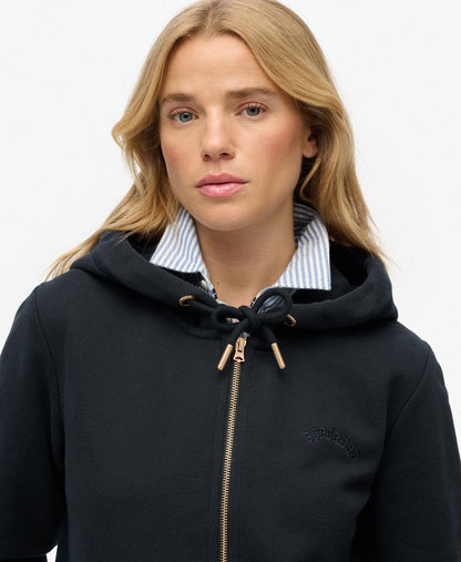 Sweat femme à capuche ZIP