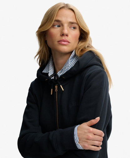 Sweat femme à capuche ZIP