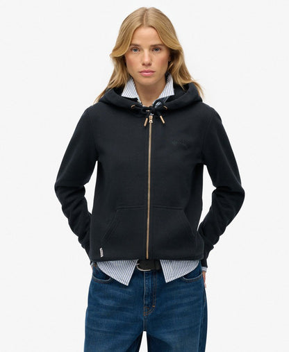 Sweat femme à capuche ZIP