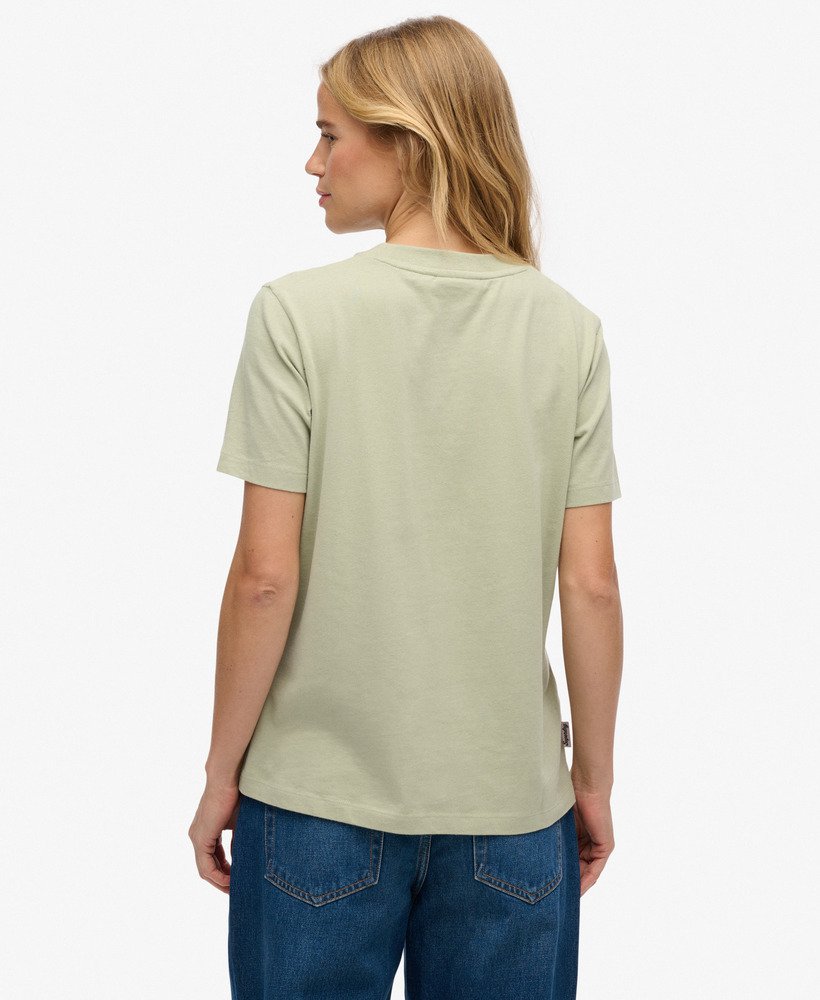 T-shirt Femme brodé en coton