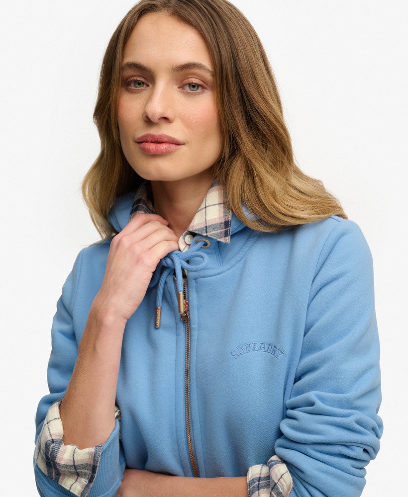 Sweat femme à capuche ZIP