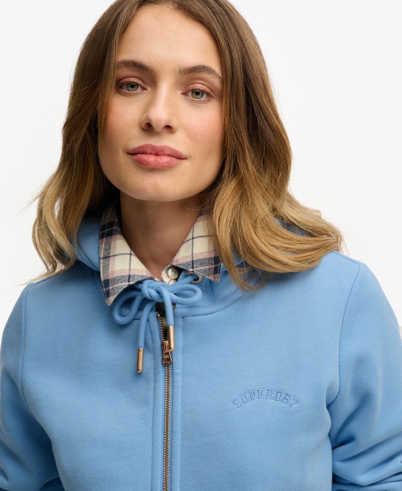 Sweat femme à capuche ZIP