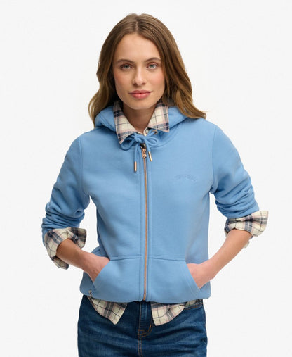 Sweat femme à capuche ZIP