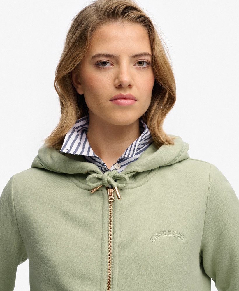 Sweat femme à capuche ZIP
