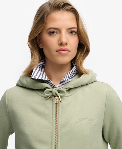 Sweat femme à capuche ZIP
