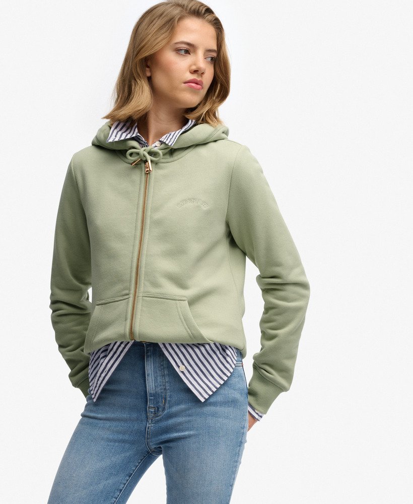 Sweat femme à capuche ZIP
