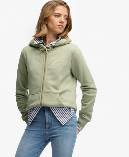 Sweat femme à capuche ZIP
