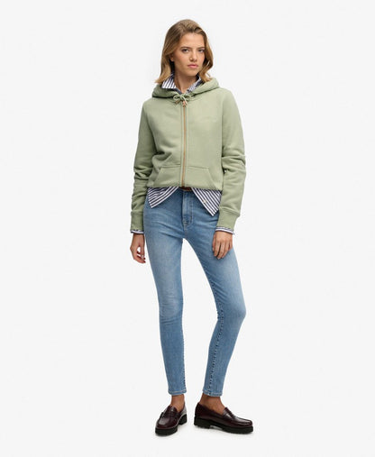 Sweat femme à capuche ZIP