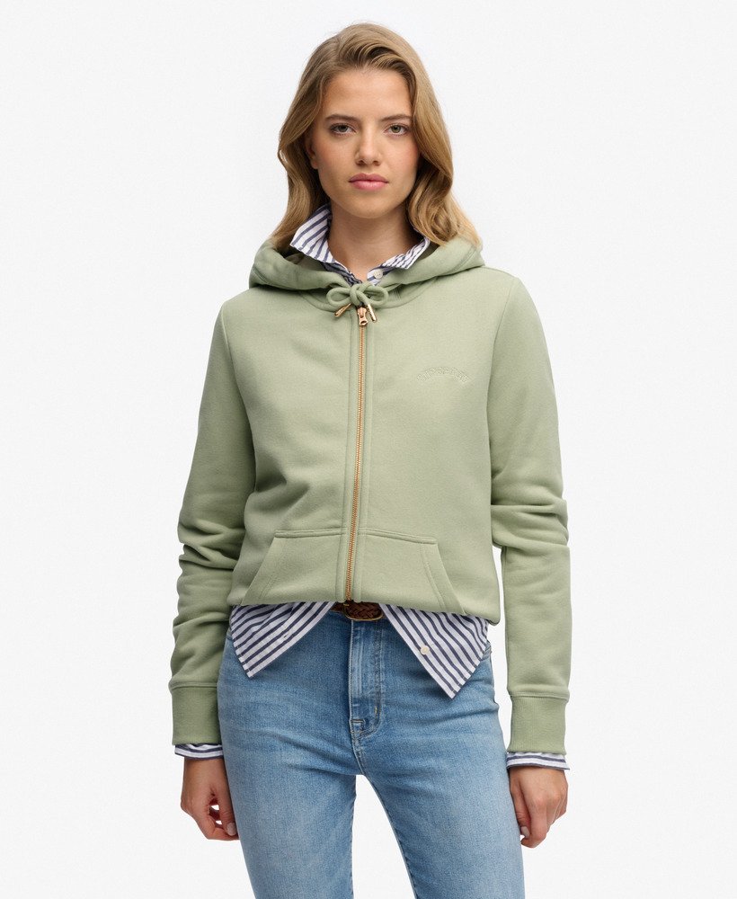 Sweat femme à capuche ZIP