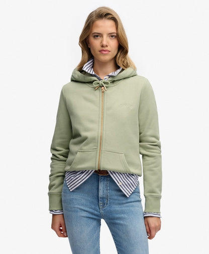 Sweat femme à capuche ZIP