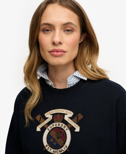 Pull femme superdry