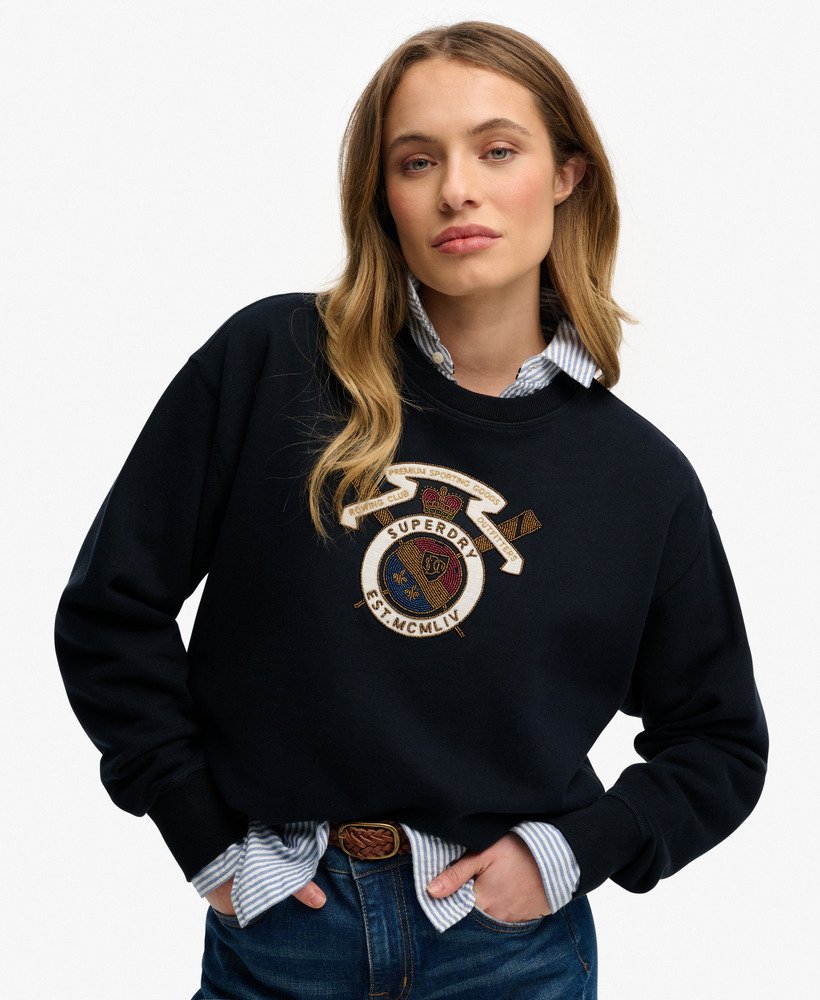 Pull femme superdry