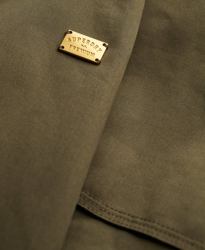 Manteau femme de tranchée courte